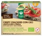 Crispy Crackers con Ceci  Lenticchie e Piselli 110 g