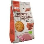 Biscotti Fiocchi Avena e Frutti Rossi FDL Bio350g