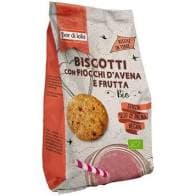 Biscotti Fiocchi Avena e Frutti Rossi FDL Bio350g