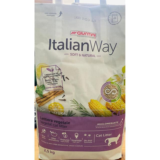 Lettiera Naturale 2,5 kg