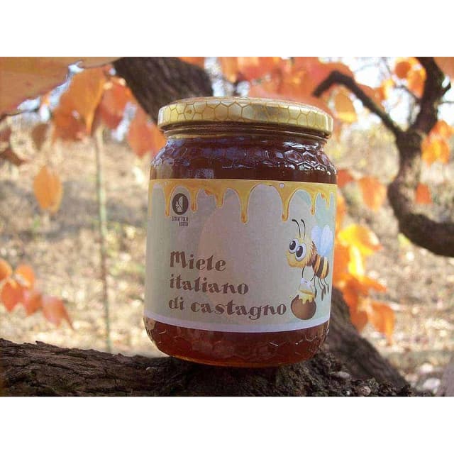 Miele di Castagno Bio Scoiattolo Rosso 500 g