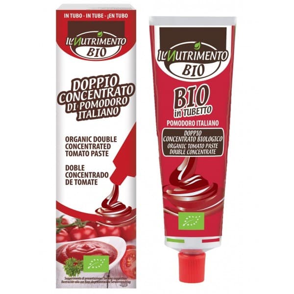 Doppio Concentrato di Pomodoro Tubo Bio 170g