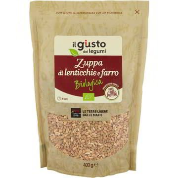 Zuppa di Farro e Lenticchie Bio Libera 400g