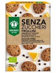 Frollino Bio Arancia e Gocce di Cioccolato S/Z 200g