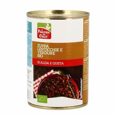 Zuppa Lenticchie e Verdure in Lattina FSC 400g