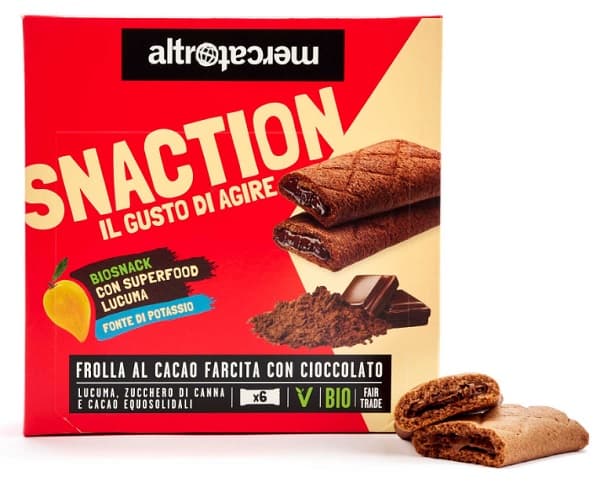 Snack Biscolucuma al Cacao Bio 6x25g