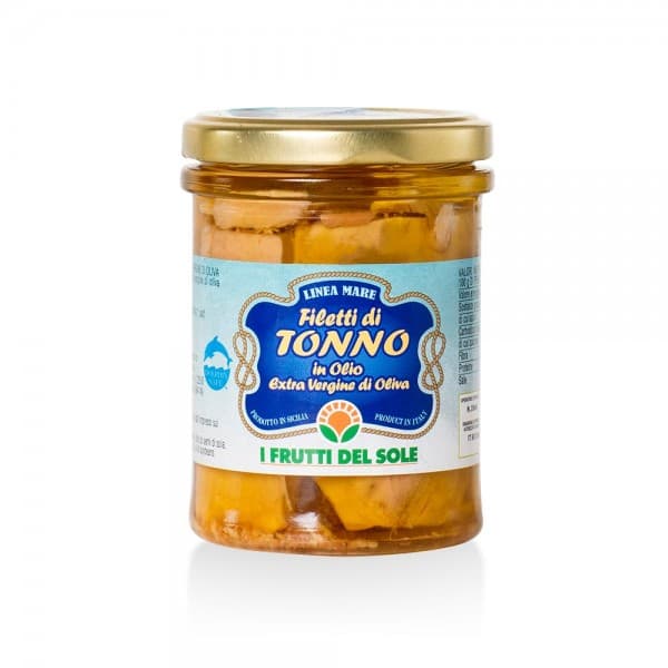 Filetti di Tonno al Naturale Frutti del Sole 200g