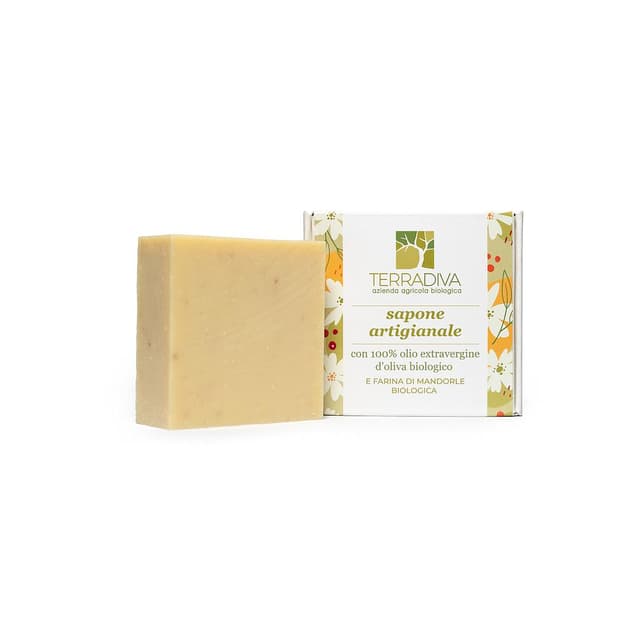 Saponetta Olio EVO e Farina di Mandorle Bio 100g