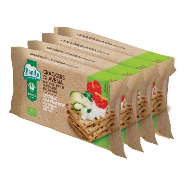 Crackers di Avena Bio S/G 35g