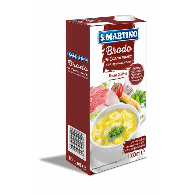 Brodo Pronto Carne Mista 1L