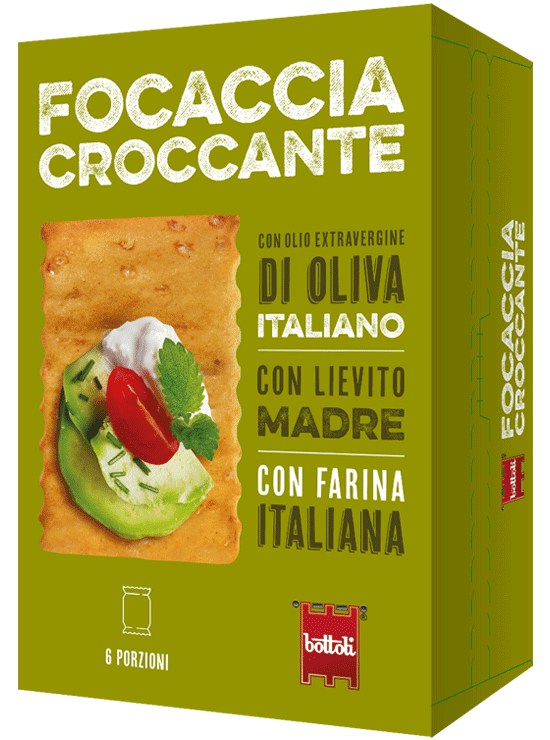 Focaccia Croccante Bottoli 250g