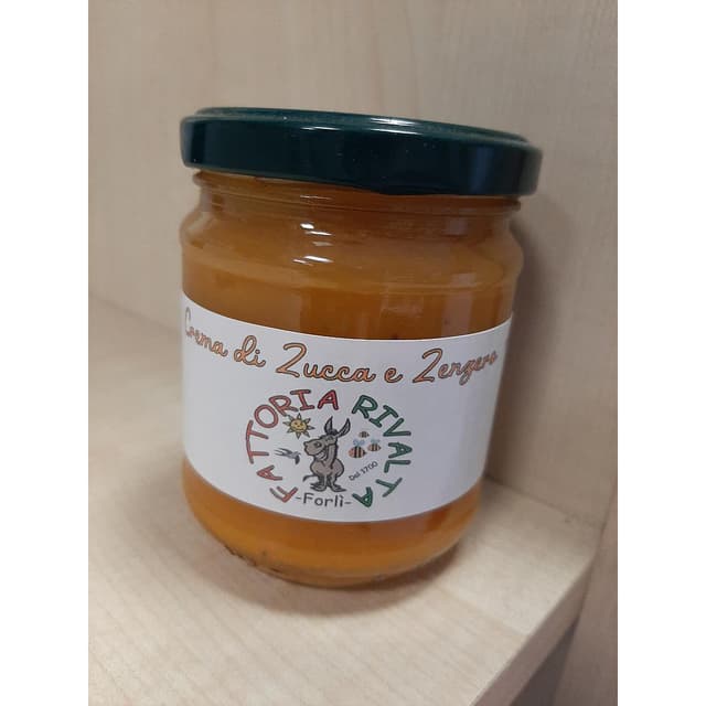 Crema di Zucca e Zenzero Bio Rivalta 200g