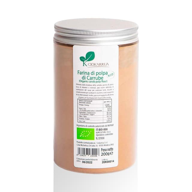 Farina di Polpa di Carrube Bio 200g