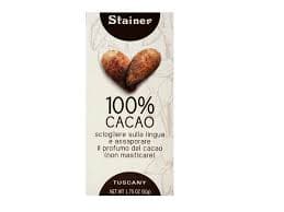 Tavoletta 100% Cacao Stainer 50g