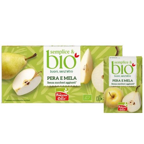 Bevanda Pera e Mela Bio 3x200 ml