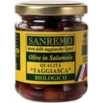 Olive Taggiasche Bio in Salamoia 180 g