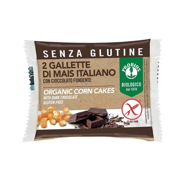 Gallette di Mais Ciocc Fondente Bio 32g